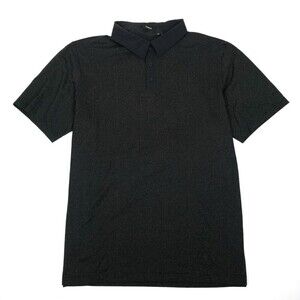 Theory Men's Black Polo Shirt